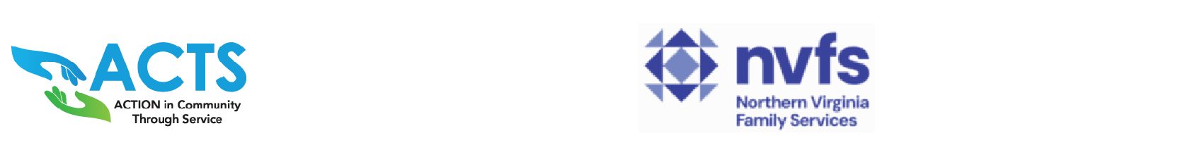 ACTS and Northern Virginia Family Services logos