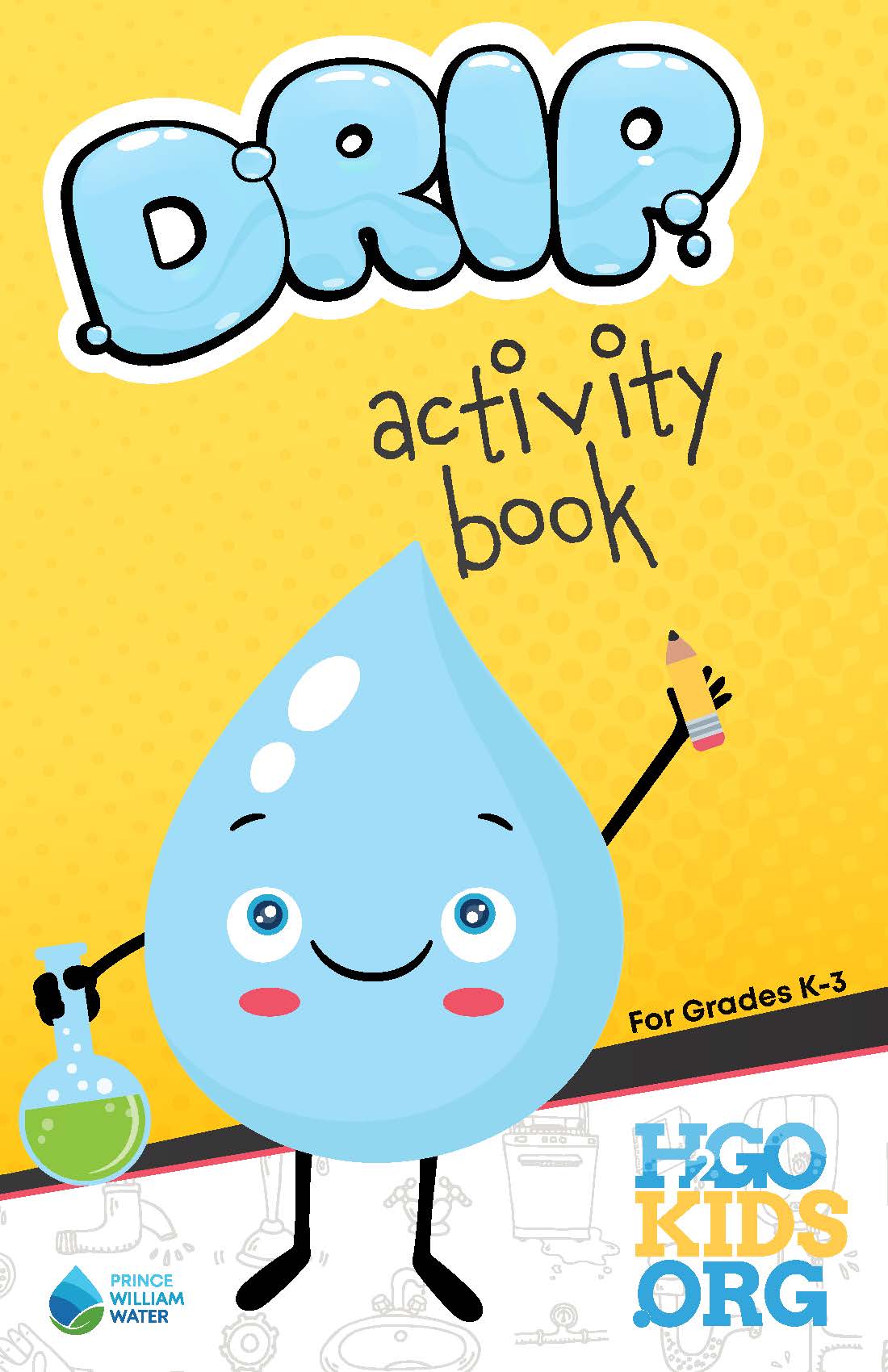 Drip activity book cover