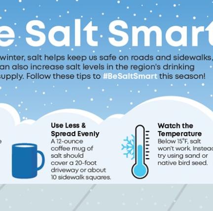 Be Salt Smart: Protect Local Waterways