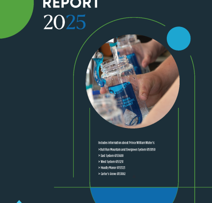 2025 Prince William Water Water Quality Report Cover