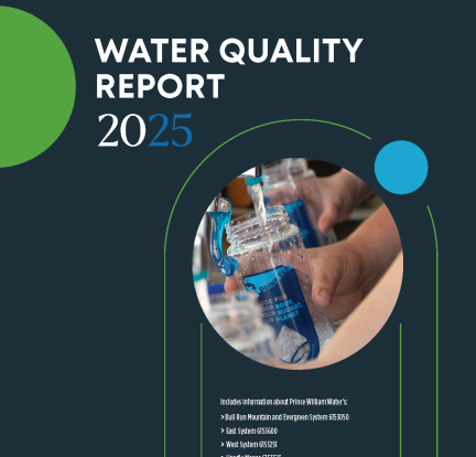 2025 Prince William Water Water Quality Report Cover