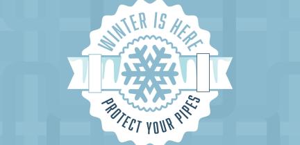 Help prevent frozen water pipes