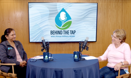 Shailaja Poluru and Kathy Bentz talking on Behind the Tap