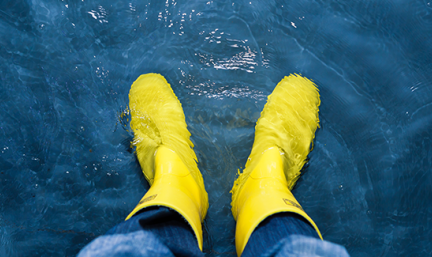 Boots in Water