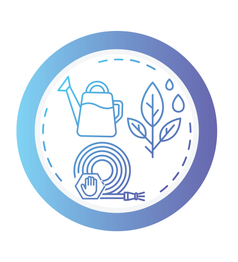 Wise Water Use Icon Lawn